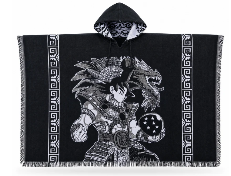 Anime Poncho - Handmade