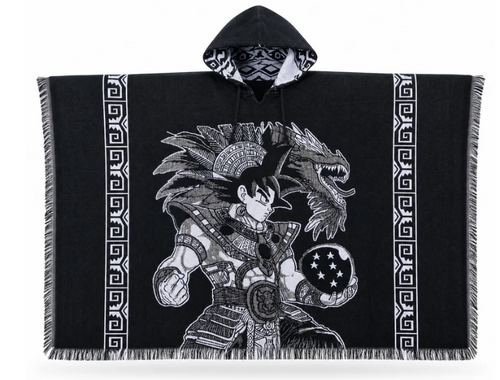 Anime Poncho - Handmade