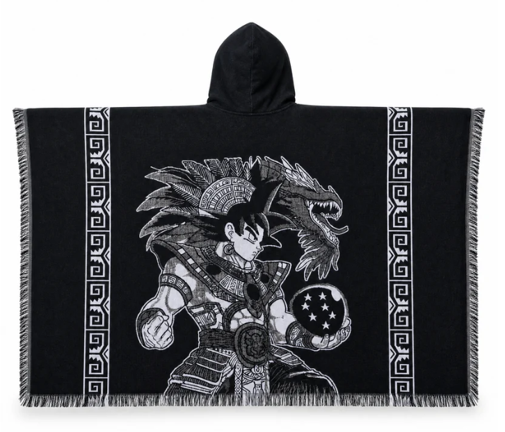 Anime Poncho - Handmade